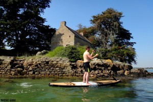 SUP ria d'Etel : St Cado
